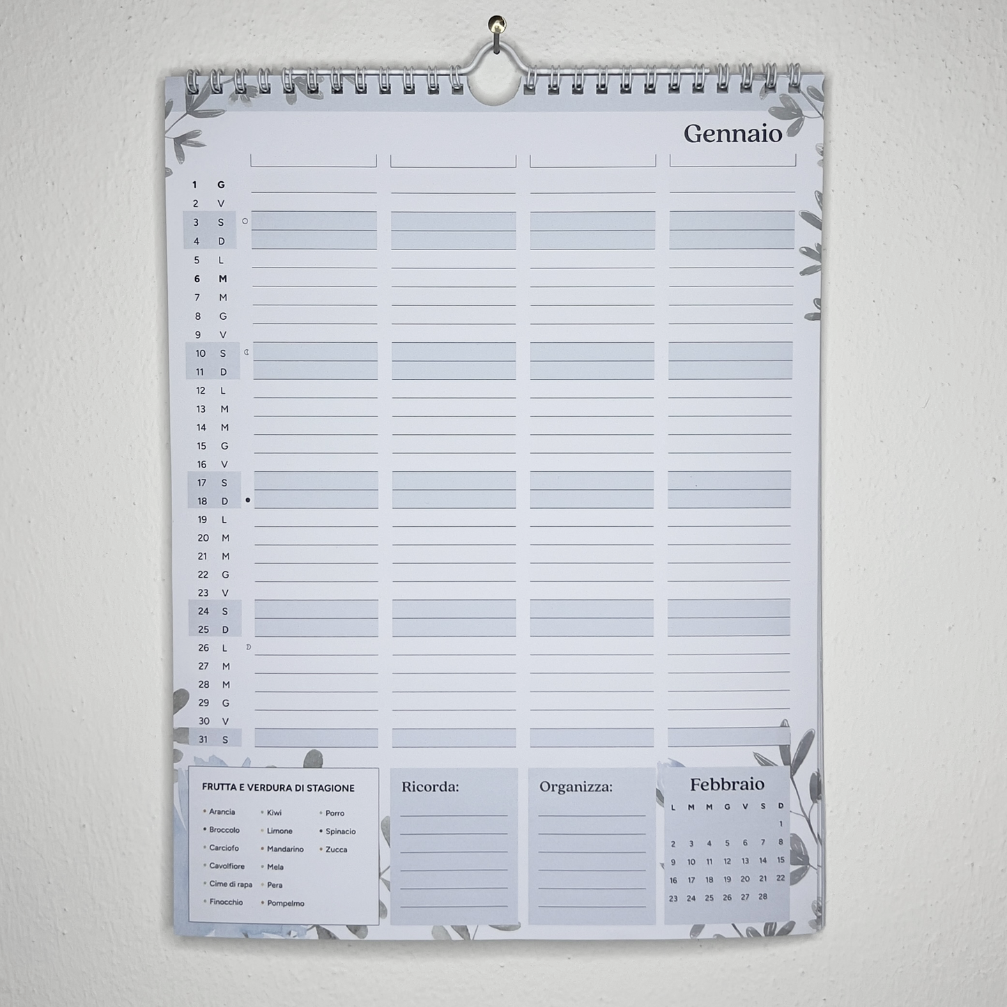 Calendario 2026