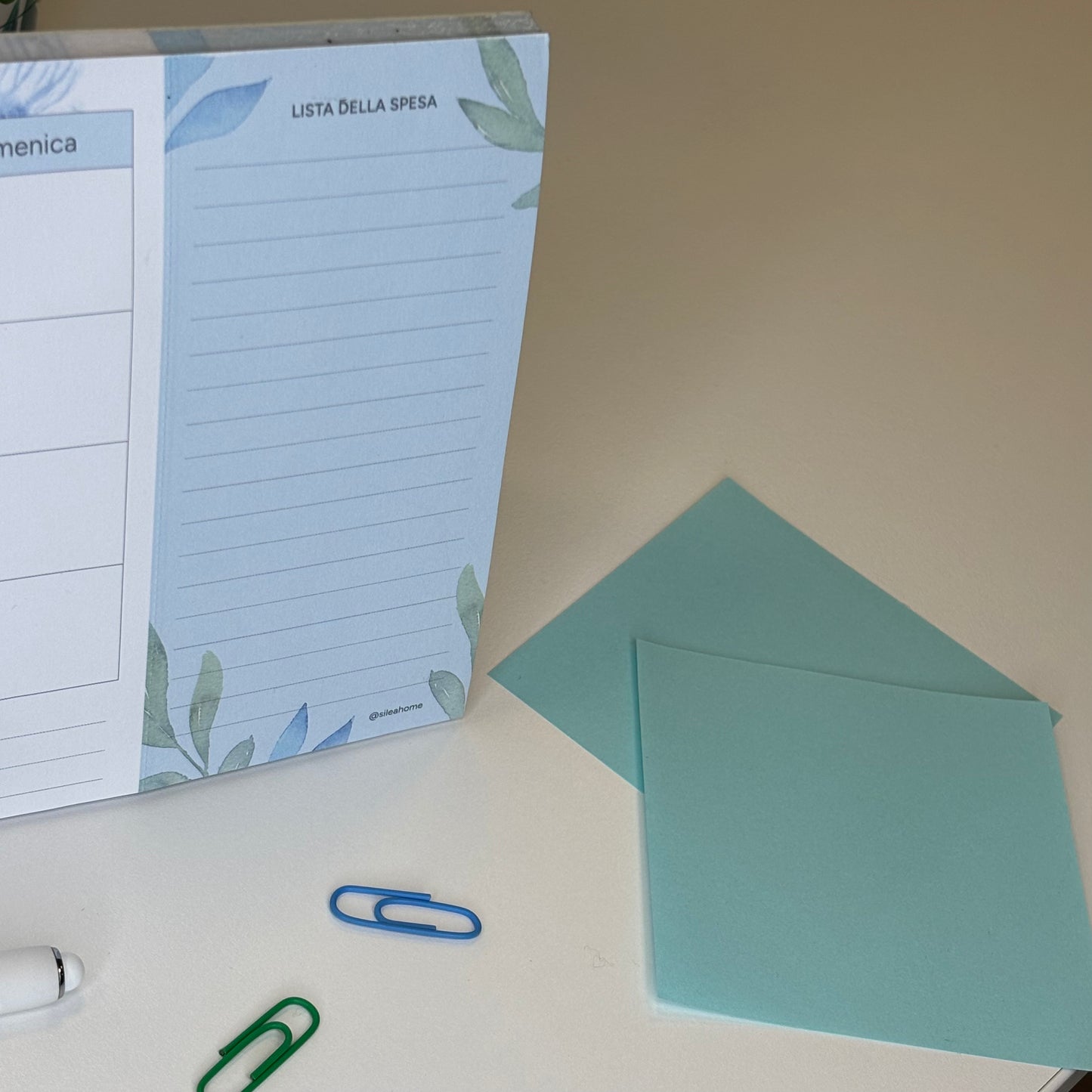 Planner Menu Settimanale