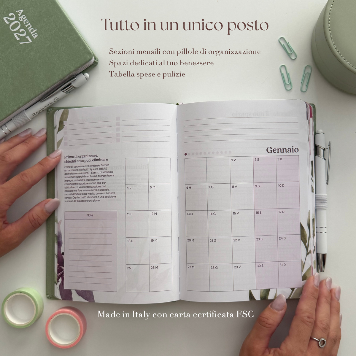 Agenda 2027 Verde Salvia